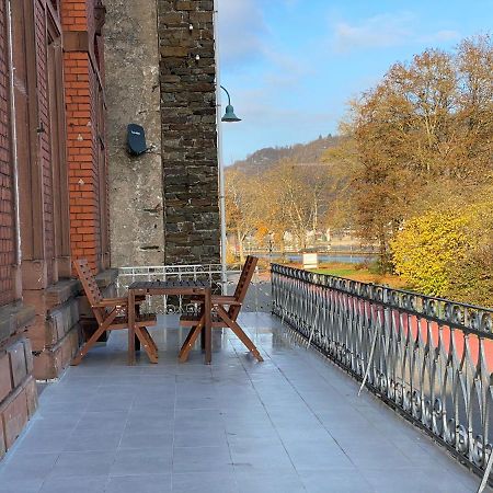 Direkter Moselblick 126M² Grosser Altbau Und Terrasse Sankt Aldegund Buitenkant foto
