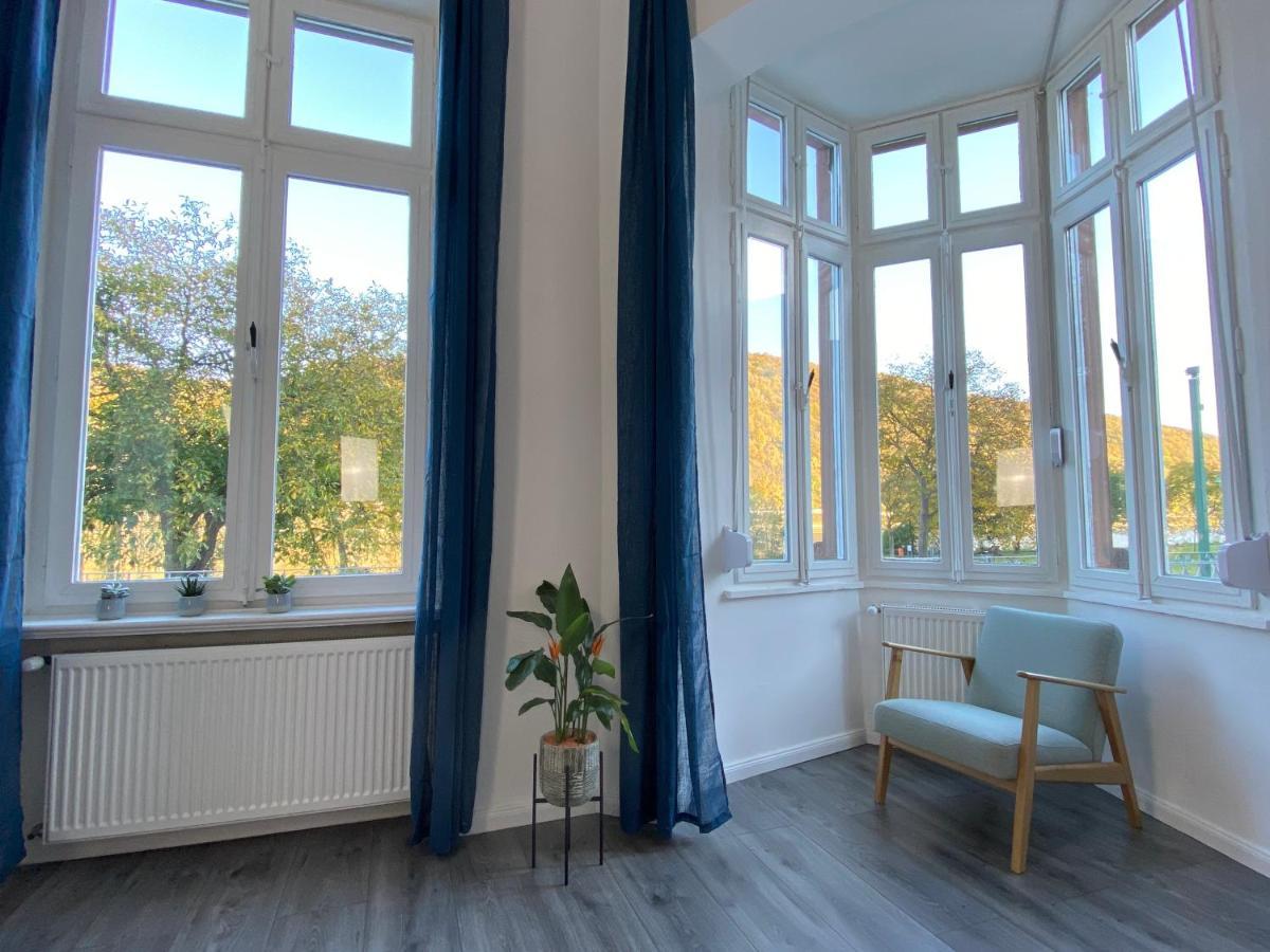 Direkter Moselblick 126M² Grosser Altbau Und Terrasse Sankt Aldegund Buitenkant foto